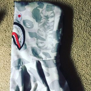 Glow in the dark Bape hoodie city camo